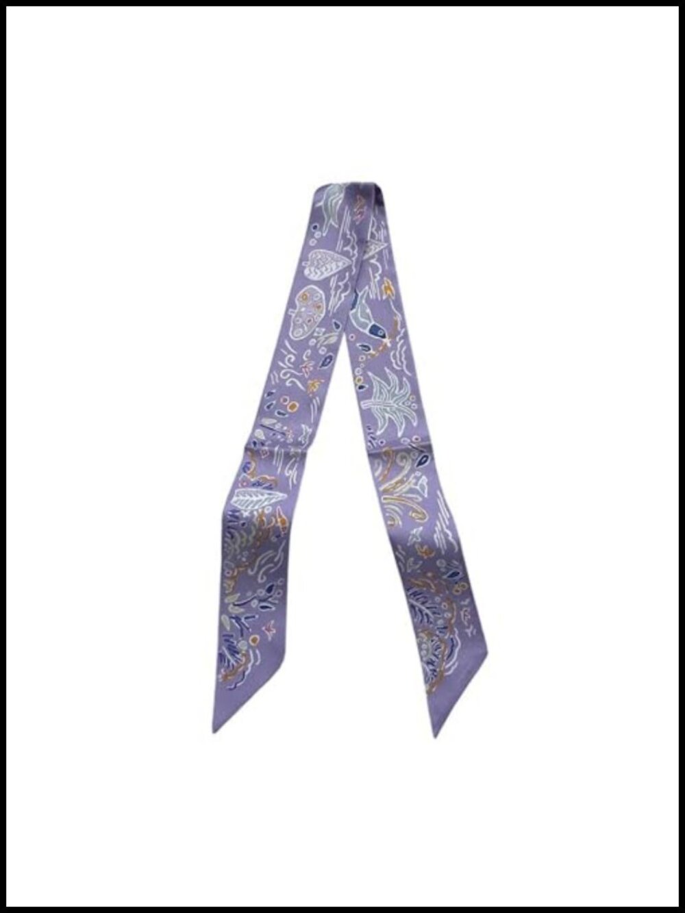 100% Mulberry Silk Skinny Scarf Hair Ribbon Handbag Handle Wrap Neck Tie